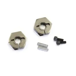 Cramp Wheel Hub (45) Kyosho TF6 - Lazer ZX5-ZX7 (2) Gun Metal