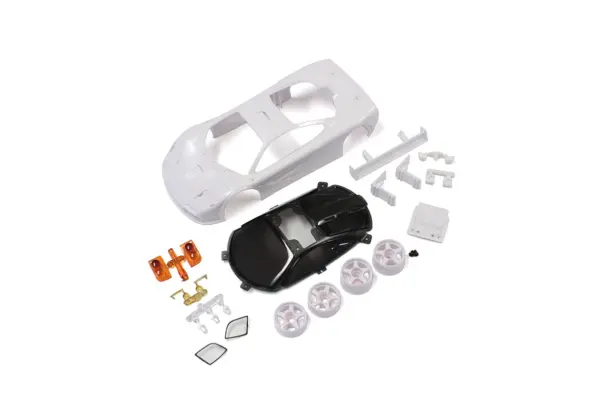 Bodyshell McLaren F1 LM Mini-Z + 2WD Rims (White Body) – view 4