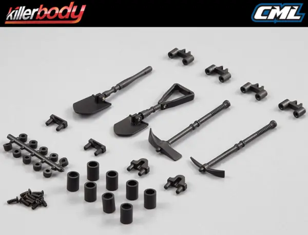 Killerbody Moulded Outdoor Tool Set 1/10 Truck – view 2