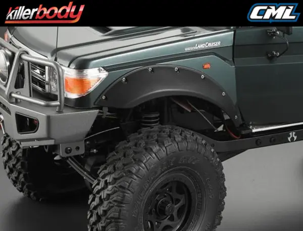 Killerbody Lc70 Front Wheel Arches (4.53/4.72" Tyre) for Kb48601 – view 3