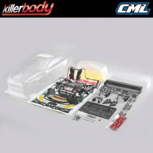 Killerbody B-Max NDDP Gt-R (Nismo Gt3) Clear Body Set