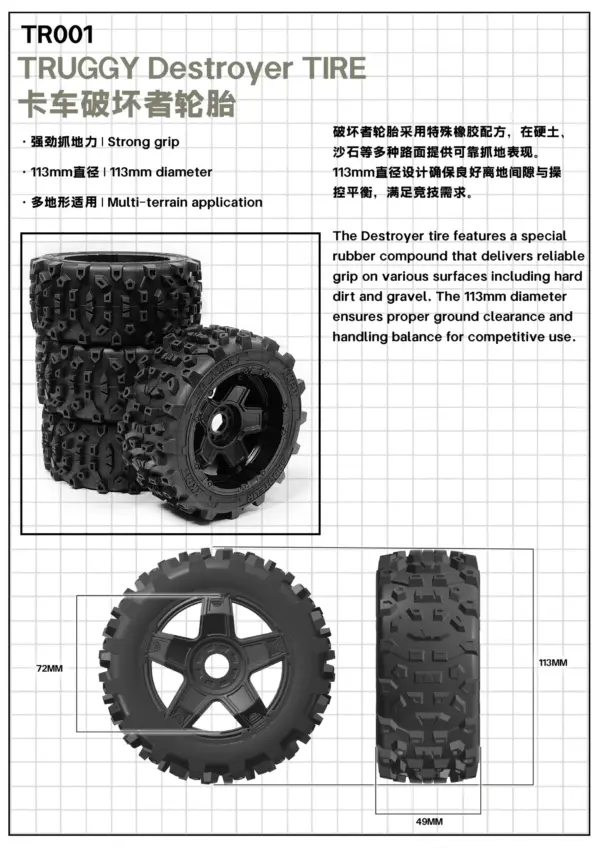 KKPIT KBT SP 1/8 Desert Truck – Deep Blue Remastered Edition RTR bundle version – RC Monster Truck – view 17