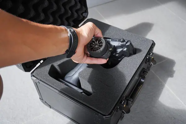 Koswork V2 Mini Black Aluminium Case for Sanwa M17 – view 5