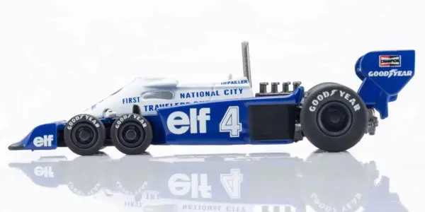 Kyosho 1:64 Die Cast Collection Tyrrell P34 1977 No.4 – view 3