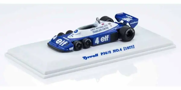 Kyosho 1:64 Die Cast Collection Tyrrell P34/2 1977 No.4 – view 2
