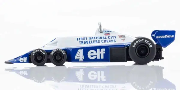 Kyosho 1:64 Die Cast Collection Tyrrell P34/2 1977 No.4 – view 3