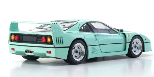 Kyosho 1:18 Ferrari F40 Mint Green 1987 Die-Cast Collection – view 2