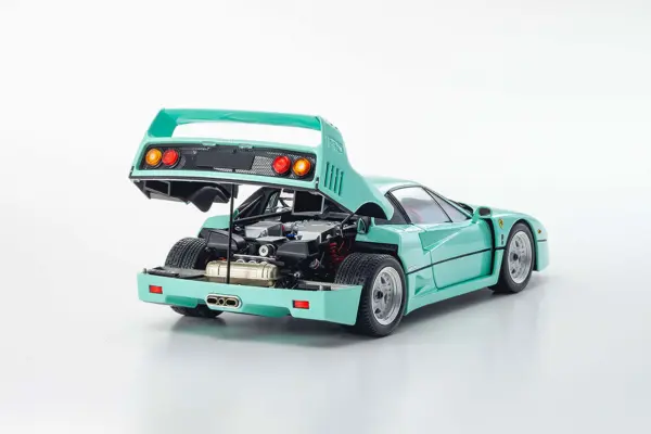 Kyosho 1:18 Ferrari F40 Mint Green 1987 Die-Cast Collection – view 9