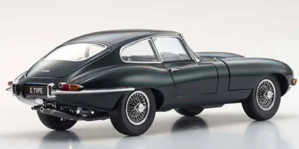 Kyosho 1:18 Jaguar E-Type 3.8L Coupe MK1 1961 British Racing Green – view 10