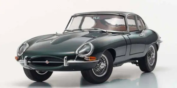 Kyosho 1:18 Jaguar E-Type 3.8L Coupe MK1 1961 British Racing Green – view 11