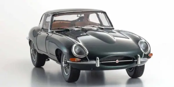 Kyosho 1:18 Jaguar E-Type 3.8L Coupe MK1 1961 British Racing Green – view 12