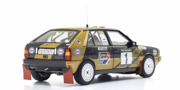 Kyosho 1:18 Lancia Delta HF 4WD Rally Piancavallo 1987 Esso Nr.1 – view 2