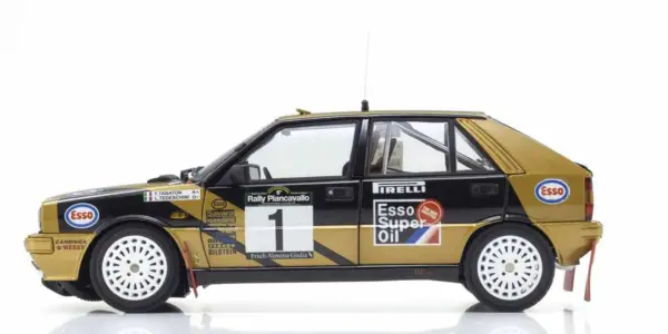 Kyosho 1:18 Lancia Delta HF 4WD Rally Piancavallo 1987 Esso Nr.1 – view 3
