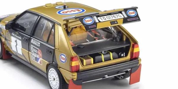 Kyosho 1:18 Lancia Delta HF 4WD Rally Piancavallo 1987 Esso Nr.1 – view 4