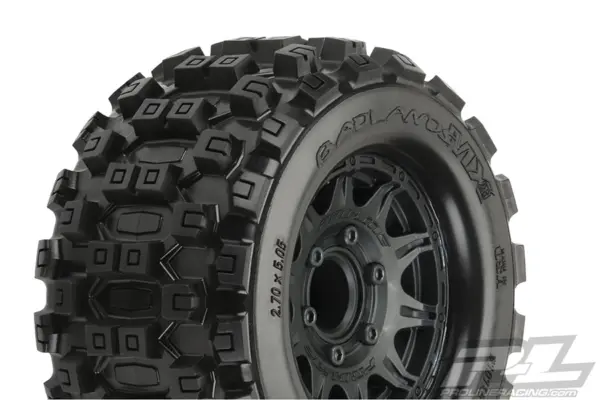 Proline Badlands Mx28 2.8" All Terrain Tyres BLK Raid Wheel 6x30 – view 2
