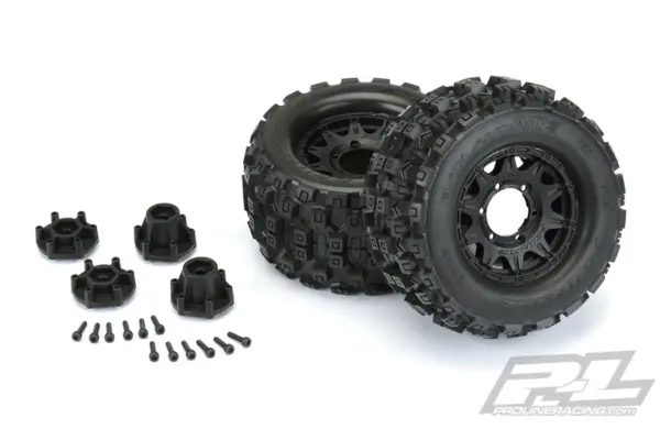 Proline Badlands Mx28 2.8" All Terrain Tyres BLK Raid Wheel 6x30 – view 4