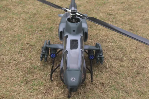 FLISHRC FL500 V2 FLISHRC 500 AH-1 Cobra 500 Size Scale Helicopter GPS RTF – view 3
