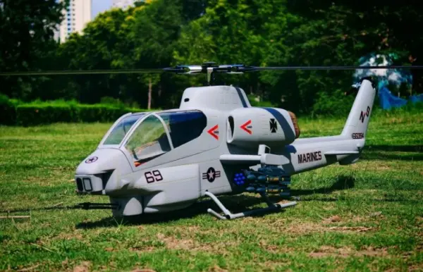 FLISHRC FL500 V2 FLISHRC 500 AH-1 Cobra 500 Size Scale Helicopter GPS RTF – view 9