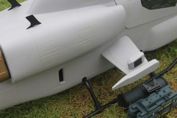 FLISHRC FL500 V2 FLISHRC 500 AH-1 Cobra 500 Size Scale Helicopter GPS RTF – view 12