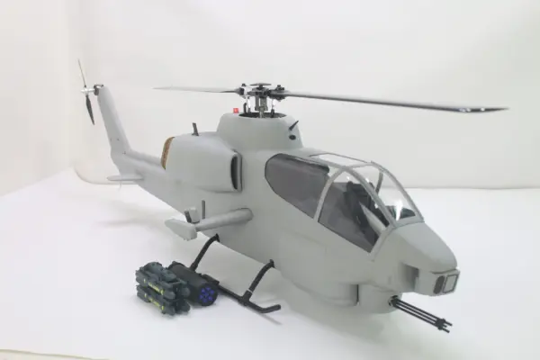 FLISHRC FL500 V2 FLISHRC 500 AH-1 Cobra 500 Size Scale Helicopter GPS RTF – view 15
