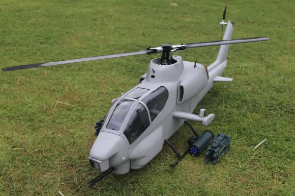 FLISHRC FL500 V2 FLISHRC 500 AH-1 Cobra 500 Size Scale Helicopter GPS RTF – view 25