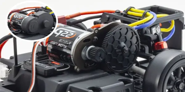 Kyosho Fazer D2 Toyota 86 GT Tuned Ver. Red 1:10 Drift Readyset – RC Drift Car – view 10