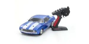 Kyosho Fazer Fz02 Chevy Camaro Z28 1969 Type1-Blue 1:10 Readyset – RC Car – view 2