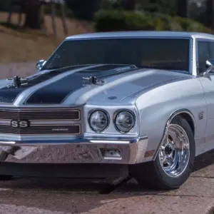 Kyosho Fazer Fz02 (L) Chevy Chevelle Ss454 1970 Silver1:10 Readyset – RC Car – view 2