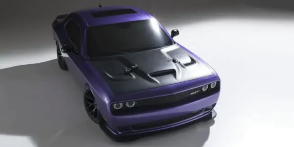 Kyosho Fazer MK2 (L) Dodge Challenger SRT 2015 Purple 1:10 Readyset – RC Car – view 10