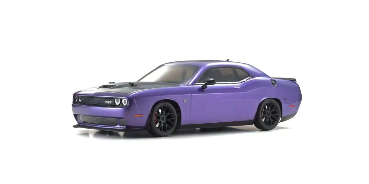 Kyosho Fazer MK2 (L) Dodge Challenger SRT 2015 Purple 1:10 Readyset – Electric RC cars