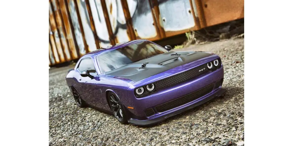 Kyosho Fazer MK2 (L) Dodge Challenger SRT 2015 Purple 1:10 Readyset – Electric RC cars
