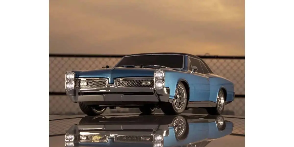 Kyosho Fazer MK2 (L) Pontiac GTO 1967 Tyrol Blue 1:10 Readyset – RC Cars on-road
