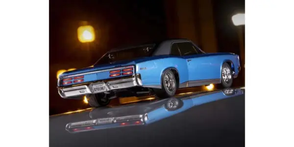Kyosho Fazer MK2 (L) Pontiac GTO 1967 Tyrol Blue 1:10 Readyset – RC Car – view 9