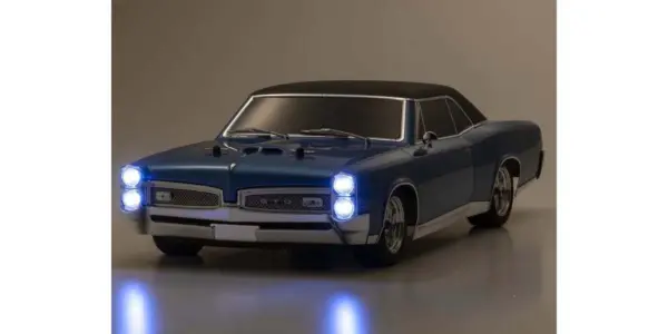 Kyosho Fazer MK2 (L) Pontiac GTO 1967 Tyrol Blue 1:10 Readyset – RC Car – view 10