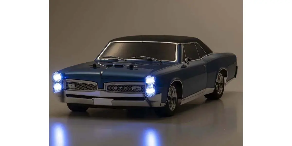 Kyosho Fazer MK2 (L) Pontiac GTO 1967 Tyrol Blue 1:10 Readyset – RC Cars on-road