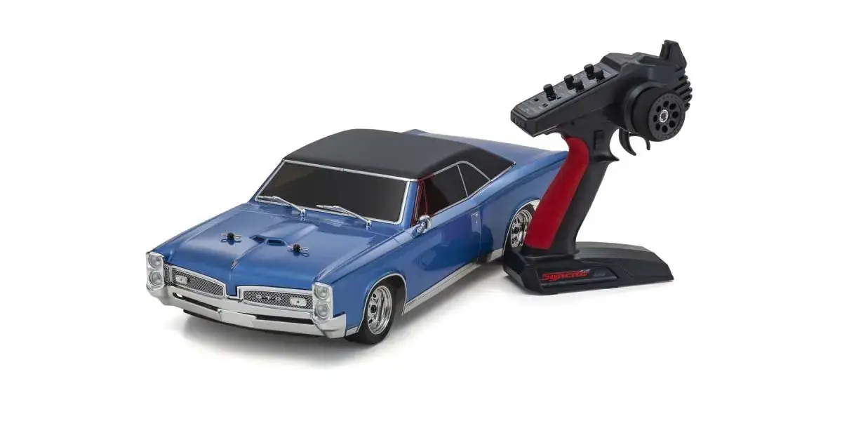 Kyosho Fazer MK2 (L) Pontiac GTO 1967 Tyrol Blue 1:10 Readyset – RC Cars on-road