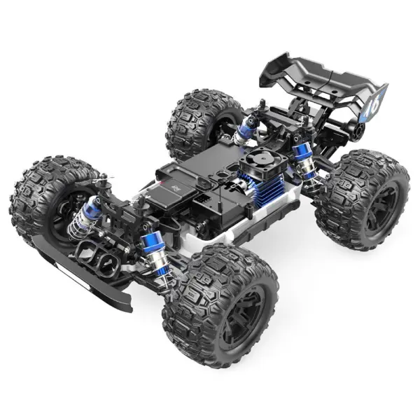 MJX Hyper Go H16E 1:16th Scale Truck with GPS Speedometer + Mobile App – Kids RC Car – view 9