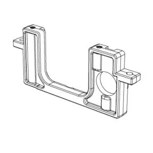 MJX Hyper Go 10208 V2 Replacement Motor Mount - Part Number 10131b