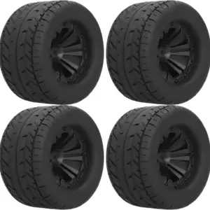 MJX Hyper Go 10208 on-Road Wheels & Tyres (Pre-Glued)