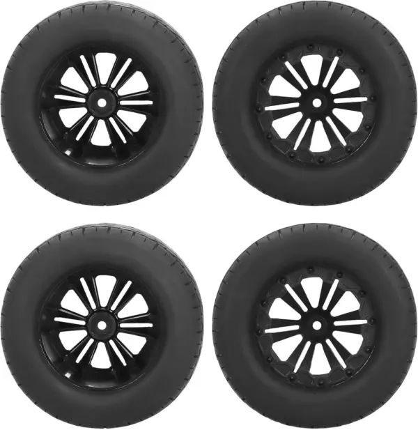 MJX Hyper Go 10208 on-Road Wheels & Tyres (Pre-Glued) – view 2