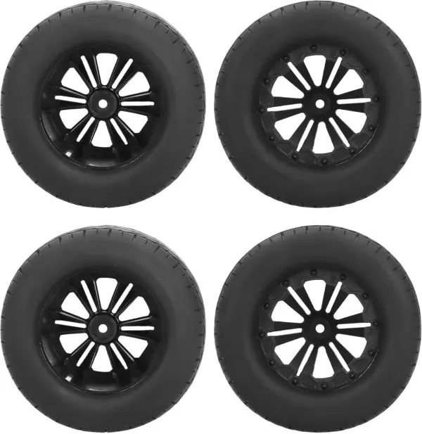 MJX Hyper Go 10208 on-Road Wheels & Tyres (Pre-Glued) – view 8