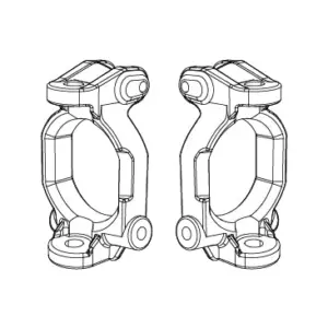 MJX Hyper Go 10208 Front Steering Seats - Part Number 10230a