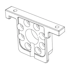 MJX Hyper Go 10208 V2 Motor Holder Mount - Part Number 10393b