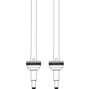 MJX Hyper Go 10208 V1 Front / Rear CVD Drive Shafts - Part Number 10410
