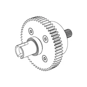 MJX Hyper Go 10208 Central Differential - Part Number 10420c