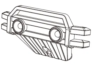 MJX Hyper Go 14210 Front Bumper With Led Lights - Part Number 14100c