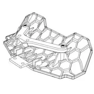 MJX Hyper Go 14301 14302 Rear Bumper - Part Number 14110