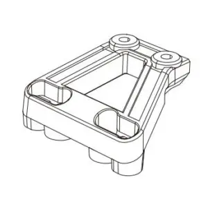 MJX Hyper Go 14209 14210 Front Support Frame - Part Number 14150b