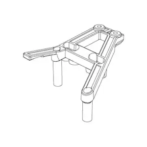MJX Hyper Go 14301 14302 Front Support Frame - Part Number 14150