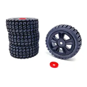 MJX 14301 14302 4 Pack Pre-Glued on-Road Wheels. Part Number - 1415a1